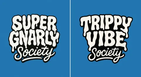 Bold Cartoon Text Design