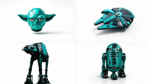 C4D Hyper-realistic 3D Render Retexturing