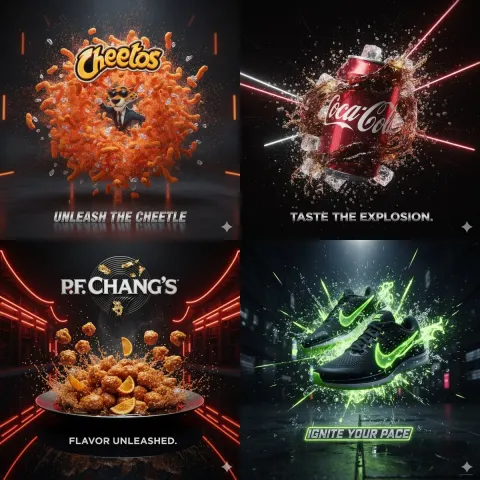Cinematic 3D Action-Packed Advertisement Capturing Product Essence