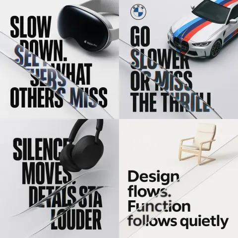 Cinematic Brand Poster Design