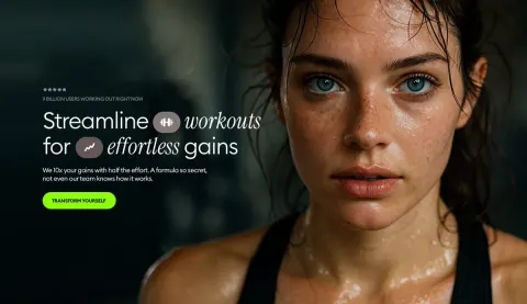Closeup Face of a Young Woman After Workout, Beautiful and Editorial