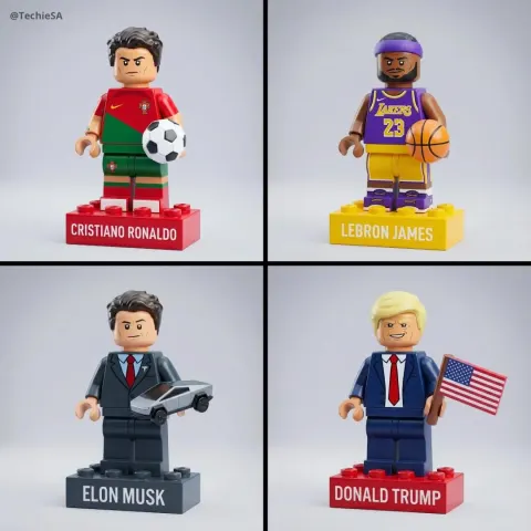 Create a Highly Detailed Miniature LEGO-style 3D Figure