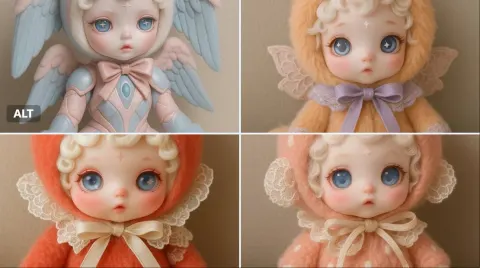 Cute Designer Doll Styled as a [SUBJECT]