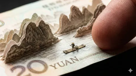 Detailed Analysis of Genuine Chinese 20 Yuan Banknote (Guilin Landscape Edition)