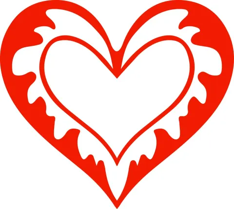 SVG: Tribal Hearts
