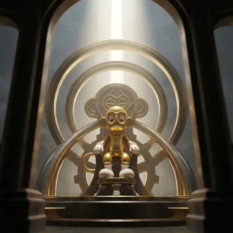 Divine Throne Dominance Portrait