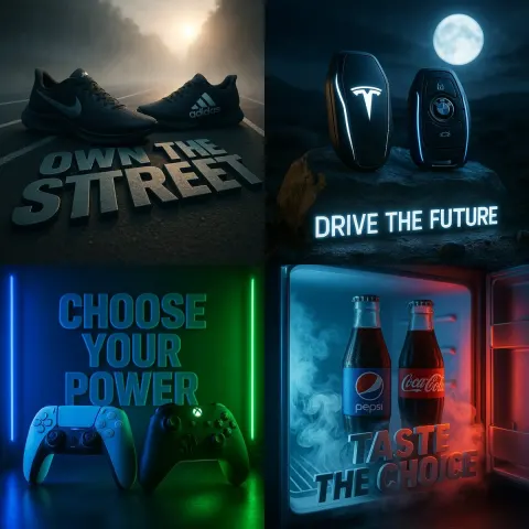 Dramatic Rival Products Showdown