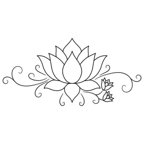 SVG: Lotus Flower