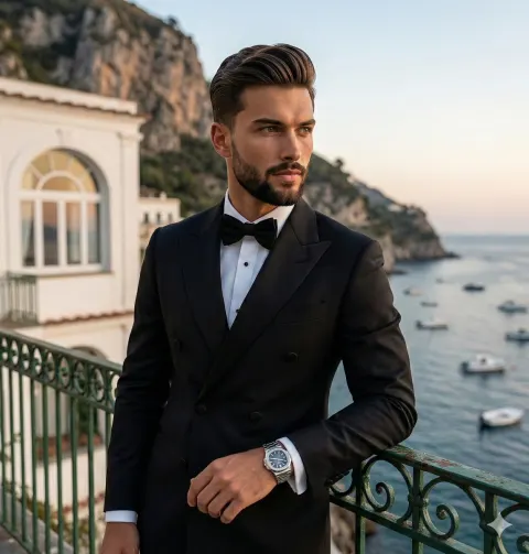 Elegant Men's Portrait Photography