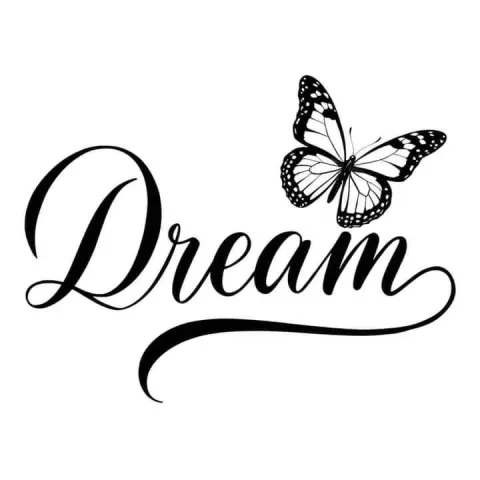 SVG: Dream – Peace – Blessed – Fearless – Grateful