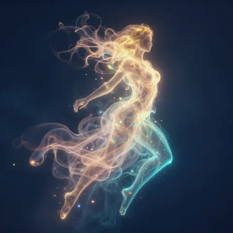 Broad Panoramic Digital Artwork in Abstract Fantasy Style