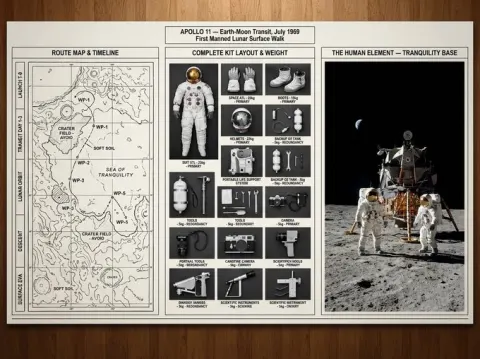 Expedition Leader's Planning Board for Journey/Mission