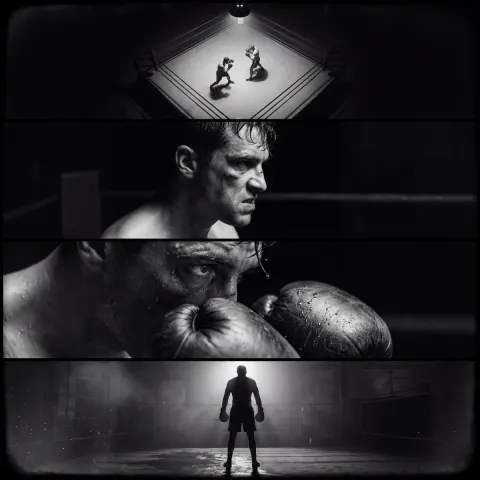 Film Noir Boxing Panels