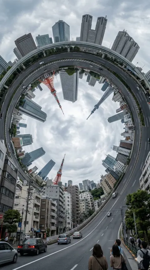 Gravity-Defying City Wonder
