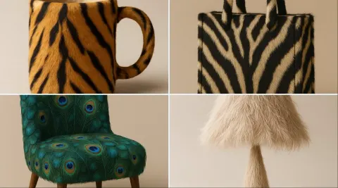 High-Quality Studio Photo with Ultra-Realistic Animal Texture