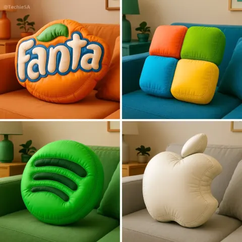High-Resolution 3D Render of [BRAND] Logo as an Inflatable Object