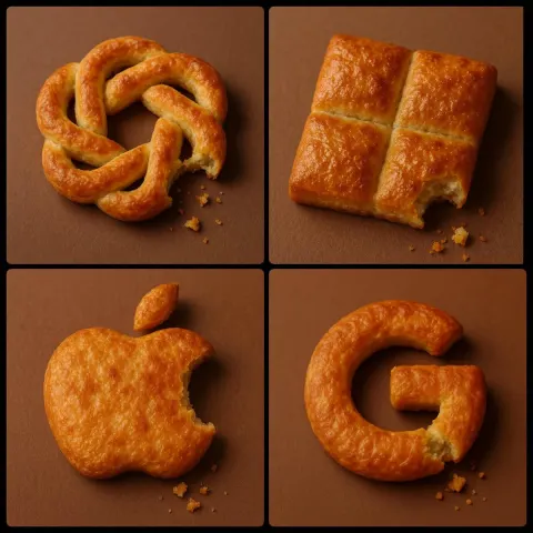High-Resolution Studio-Lit Macro Photo of a Pastry Shaped Like a [SUBJECT], with a Partial Bite and Soft Shado