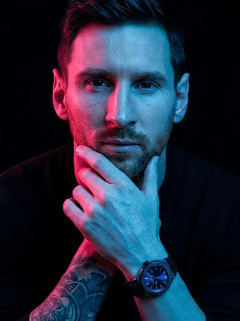 Hyper-stylized Portrait with Neon Dual-tone Lighting