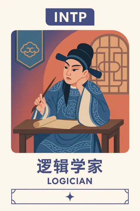 INTP Personality Opera Card Design