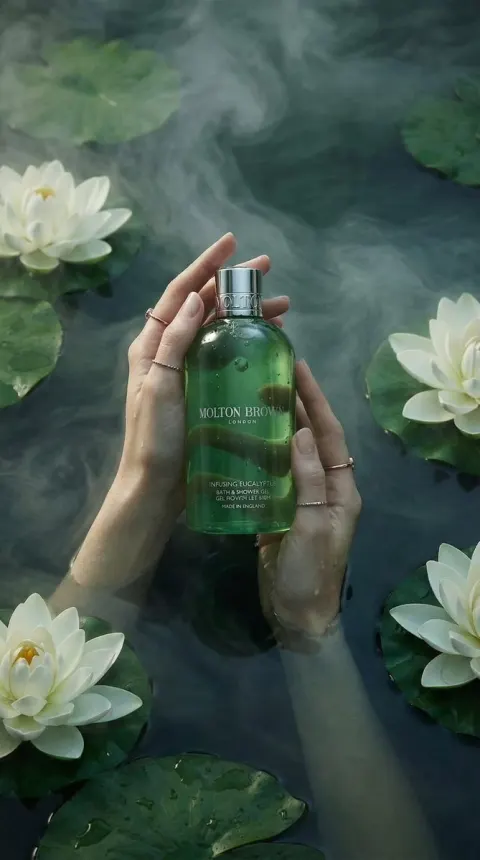 Luxury Bath and Shower Gel Photography