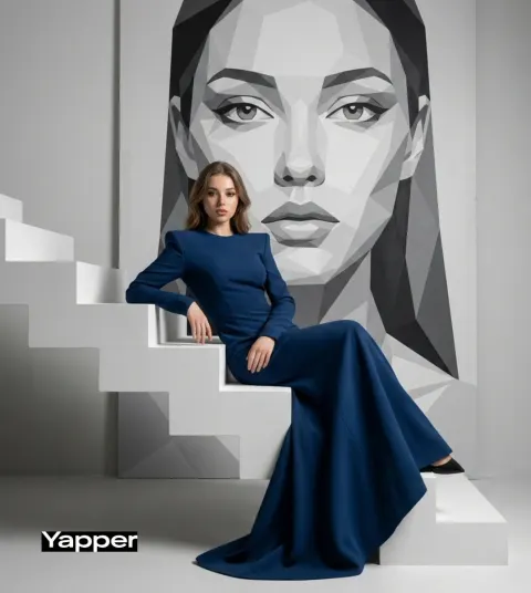 Luxury Fashion Editorial Portrait