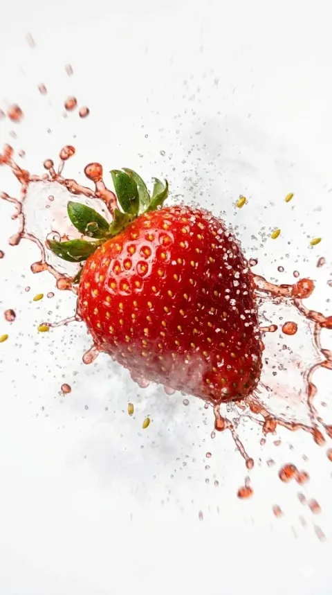 Macro High-Speed Photography: Golden Crispy Snack Close-up