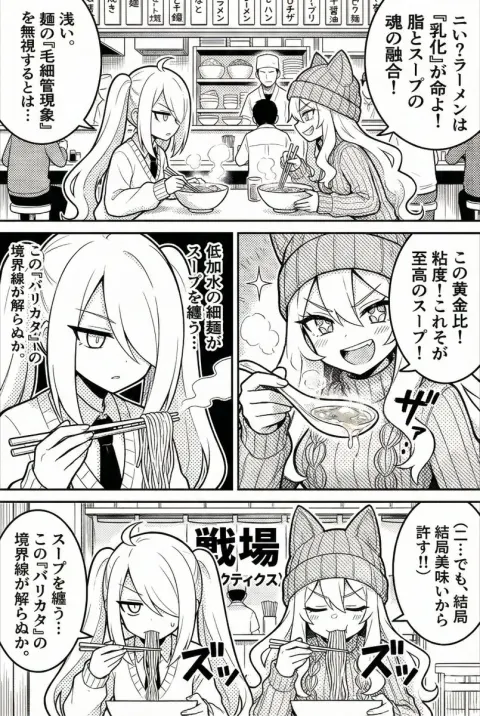 Manga Generation Template 2:3 Ratio