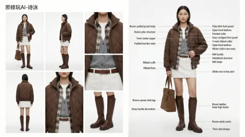 Minimal, Premium Fashion Presentation Layout
