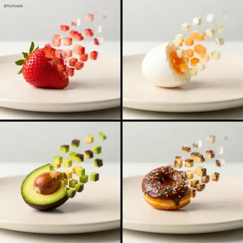Minimalist Food Photograph, 1080x1080 Resolution