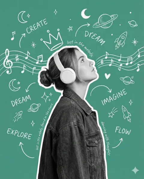 Modern Creative Poster Portrait