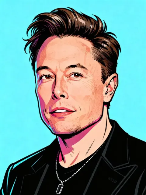 Modern Pop Art Portrait