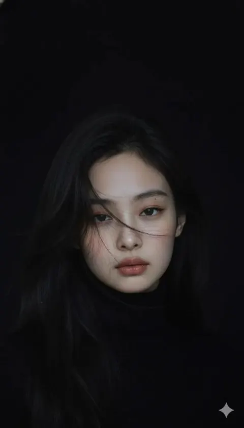 Moody Cinematic Portrait of a Young Woman