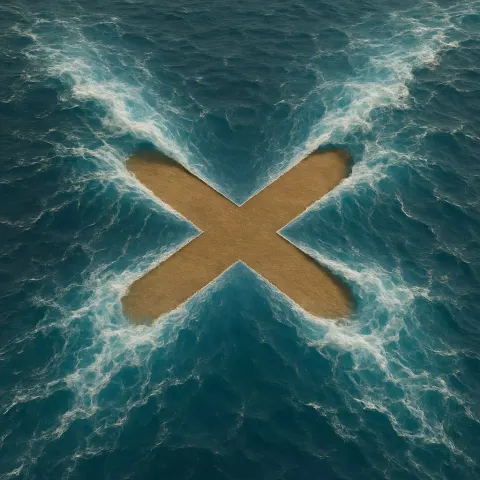 Mystical Ocean Shape Formation
