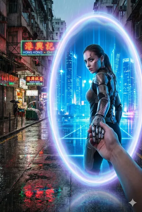 Mystical Portal: The Convergence of Reality and Fantasy