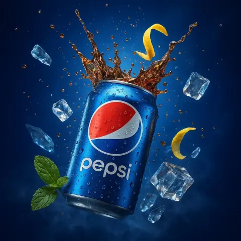 Pepsi Can Explosion Ad
