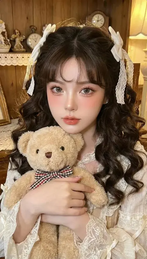 Photo Editing: Retain Facial Features to Create a Vintage Doll-Like Style