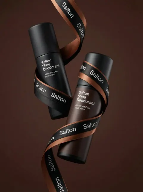 Premium Advertising Style Product Photo of Salton Shoe Deodorant