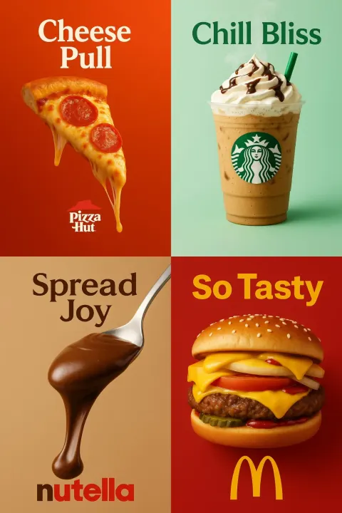 Premium Food Advertisement Poster