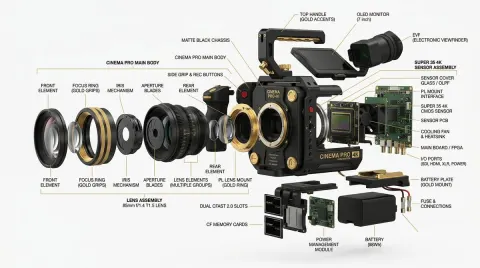 Product Design & Exploded View