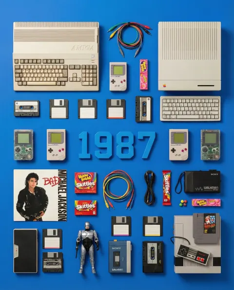 Professional 'Knolling' Style Product Photography, [YEAR] Time Capsule