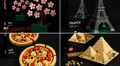 Realistic LEGO-style Set Featuring [COUNTRY]'s National Treasure: [ITEM]