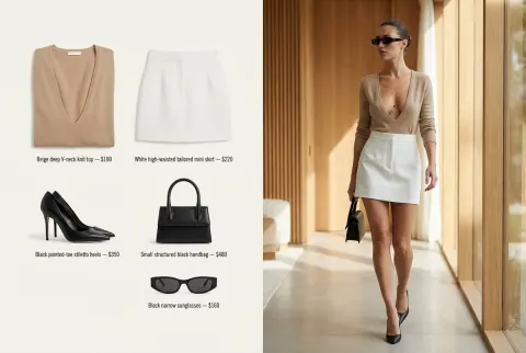 Refined Fashion Editorial Image with Modern Elegance