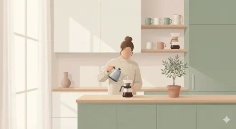 Scandinavian-Style Minimal Illustration of [SUBJECT]