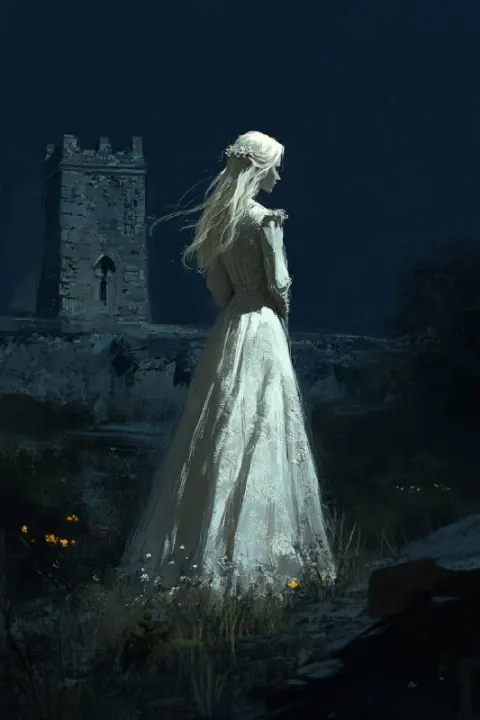 Medieval Portrait of Mia Wasikowska as Albino