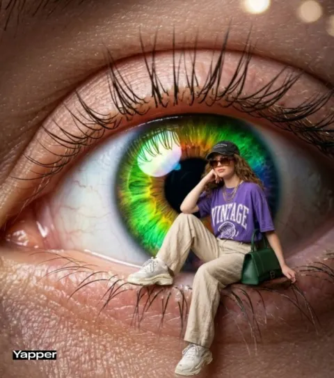 Surreal Eye Photography with Fashion Reflection