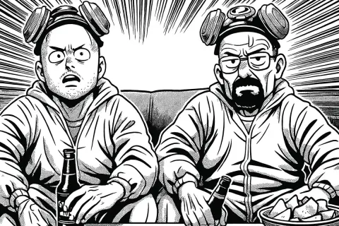 Transform Image into Japanese Gag Manga Style Illustration