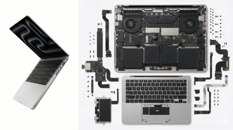 Ultimate Disassembly of MacBook Pro Laptop