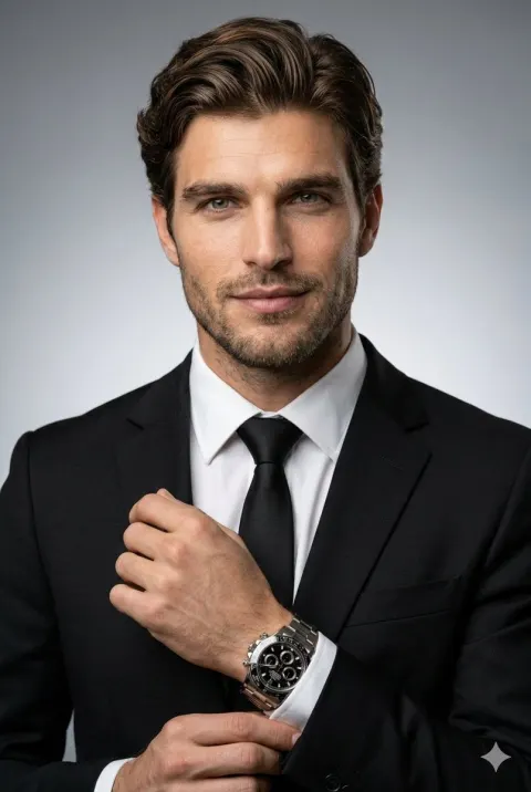 Ultra-Realistic Business Executive Portrait