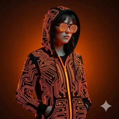 Ultra-realistic Cyberpunk Portrait