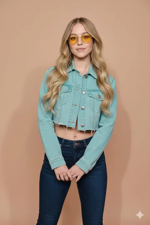 Ultra-Realistic Full-Body Fashion Studio Portrait